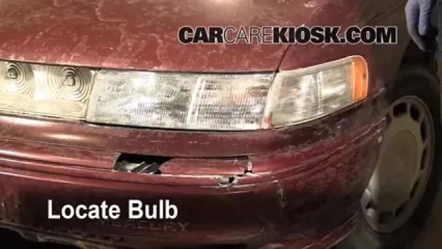 1993 Mercury Sable GS 3.8L V6 Sedan Lights Daytime Running Light (replace bulb)